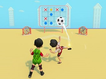 Play Tic Tac Toe Football now!