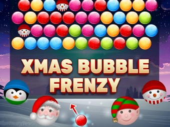 Play Xmas Bubble Frenzy now!