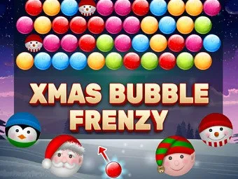 PLay Xmas Bubble Frenzy now!