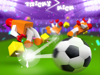 Play Tricky Kick - Casual Soccer Game - Joyful Football now!